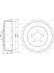 Valeo Brake Drum
