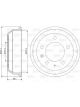 Valeo Brake Drum