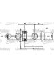 Valeo Brake Master Cylinder 19.05mm Bore