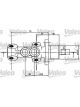 Valeo Brake Master Cylinder 19mm Bore