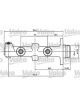 Valeo Brake Master Cylinder 22.2mm Bore