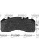 Valeo Brake Pad Set