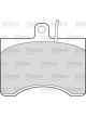 Valeo Brake Pad Set 114.2mm Width