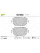 Valeo Brake Pad Set 117.6mm Width