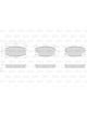 Valeo Brake Pad Set 125.2mm Width