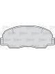 Valeo Brake Pad Set 127mm Width