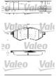 Valeo Brake Pad Set 133.2mm Width