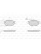 Valeo Brake Pad Set 137mm Width