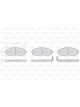 Valeo Brake Pad Set 147mm Width