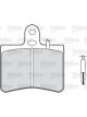 Valeo Brake Pad Set 77.1mm Width