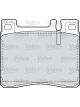 Valeo Brake Pad Set 97.9mm Width