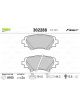 Valeo Brake Pad Set w/o Anti-Squeak Plate 101.5mm Width