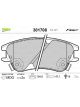 Valeo Brake Pad Set w/o Anti-Squeak Plate 104.9mm Width