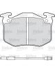 Valeo Brake Pad Set w/o Anti-Squeak Plate 105.1mm Width