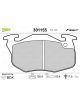 Valeo Brake Pad Set w/o Anti-Squeak Plate 105.4mm Width