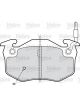 Valeo Brake Pad Set w/o Anti-Squeak Plate 105mm Width