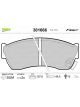 Valeo Brake Pad Set w/o Anti-Squeak Plate 107.6mm Width