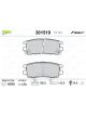 Valeo Brake Pad Set w/o Anti-Squeak Plate 108.5mm Width
