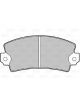 Valeo Brake Pad Set w/o Anti-Squeak Plate 108.9mm Width
