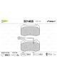 Valeo Brake Pad Set w/o Anti-Squeak Plate 109.9mm Width