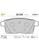 Valeo Brake Pad Set w/o Anti-Squeak Plate 110.9mm Width