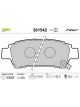 Valeo Brake Pad Set w/o Anti-Squeak Plate 112.6mm Width