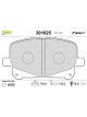 Valeo Brake Pad Set w/o Anti-Squeak Plate 116.8mm Width