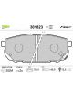 Valeo Brake Pad Set w/o Anti-Squeak Plate 118.4mm Width