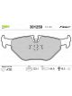 Valeo Brake Pad Set w/o Anti-Squeak Plate 123.1mm Width