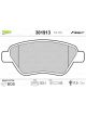 Valeo Brake Pad Set w/o Anti-Squeak Plate 123.1mm Width