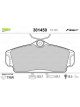 Valeo Brake Pad Set w/o Anti-Squeak Plate 124.3mm Width