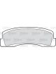 Valeo Brake Pad Set w/o Anti-Squeak Plate 126mm Width