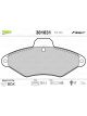 Valeo Brake Pad Set w/o Anti-Squeak Plate 131.1mm Width