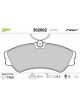 Valeo Brake Pad Set w/o Anti-Squeak Plate 131.1mm Width