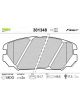 Valeo Brake Pad Set w/o Anti-Squeak Plate 131.7mm Width