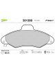 Valeo Brake Pad Set w/o Anti-Squeak Plate 131mm Width