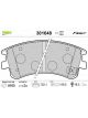 Valeo Brake Pad Set w/o Anti-Squeak Plate 132.1mm Width