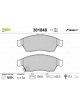 Valeo Brake Pad Set w/o Anti-Squeak Plate 136.8mm Width