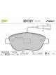 Valeo Brake Pad Set w/o Anti-Squeak Plate 137mm Width
