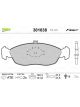 Valeo Brake Pad Set w/o Anti-Squeak Plate 140.3mm Width