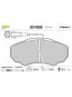 Valeo Brake Pad Set w/o Anti-Squeak Plate 140.8mm Width