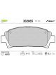 Valeo Brake Pad Set w/o Anti-Squeak Plate 141.1mm Width