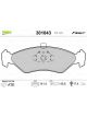 Valeo Brake Pad Set w/o Anti-Squeak Plate 141.4mm Width