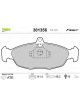 Valeo Brake Pad Set w/o Anti-Squeak Plate 141.4mm Width
