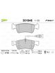 Valeo Brake Pad Set w/o Anti-Squeak Plate 141.7mm Width