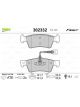 Valeo Brake Pad Set w/o Anti-Squeak Plate 141.7mm Width
