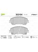 Valeo Brake Pad Set w/o Anti-Squeak Plate 141.9mm Width