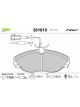 Valeo Brake Pad Set w/o Anti-Squeak Plate 145.1mm Width