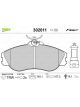 Valeo Brake Pad Set w/o Anti-Squeak Plate 145.1mm Width