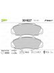 Valeo Brake Pad Set w/o Anti-Squeak Plate 148.9mm Width